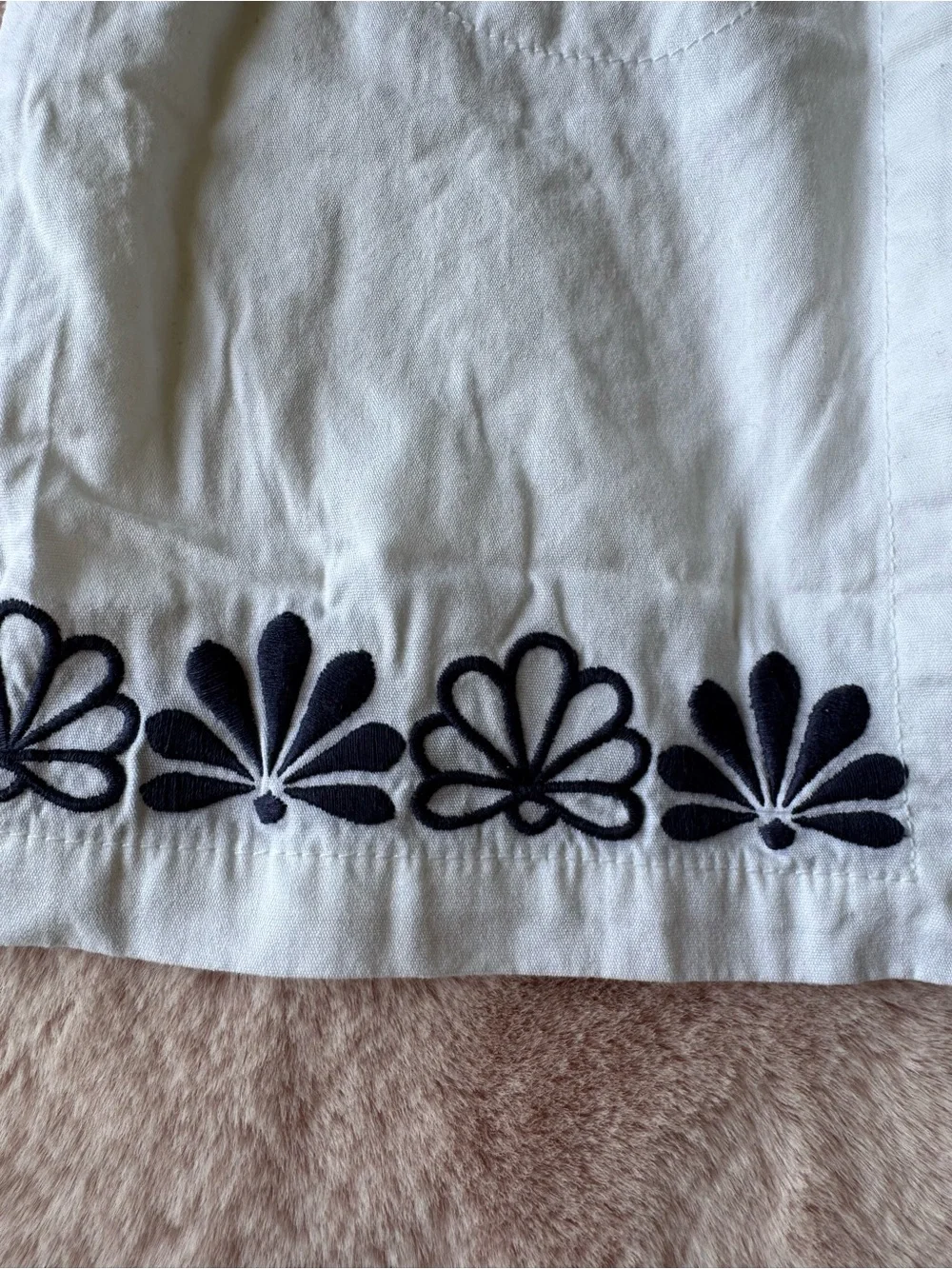NWT Gymboree Girls Embroidered White Skort Size 9